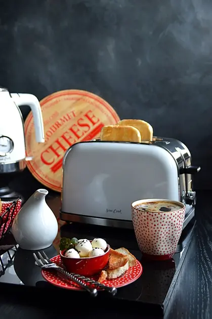 Тостер SAM COOK PSC-60/W - фото - №3