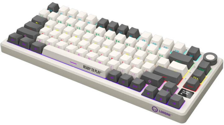 Ігрова клавіатура Lorgar KBP70MW Pro Wireless Mechanical EN/UA Beige - фото - №2