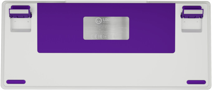Ігрова клавіатура Lorgar KBP7075W Pro, RGB, WL/BT/USB White - фото - №9