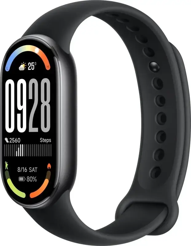 Фітнес-браслет Xiaomi Smart Band 10 BHR07PYGL Чорний - фото - №1