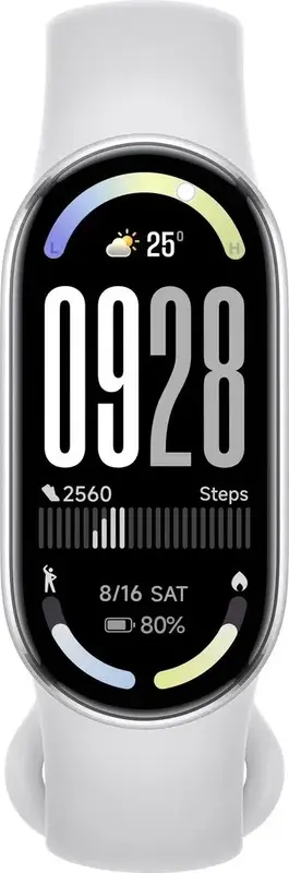 Фітнес-браслет Xiaomi Smart Band 10 BHR07PSGL Срібний - фото - №0