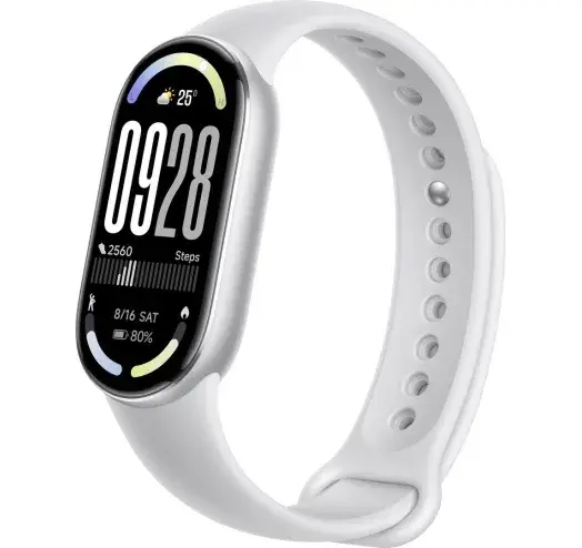Фітнес-браслет Xiaomi Smart Band 10 BHR07PSGL Срібний - фото - №2