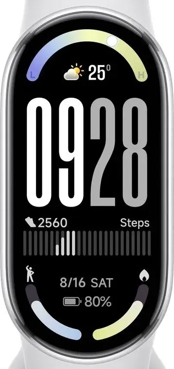 Фітнес-браслет Xiaomi Smart Band 10 BHR07PSGL Срібний - фото - №3
