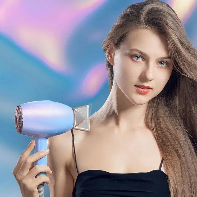 Фен Xiaomi Enchen AIR Plus Hair dryer Blue Premium version EU - фото - №2