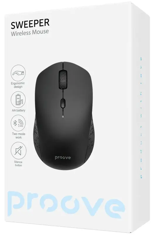 Миша Proove Sweeper Black - фото - №3