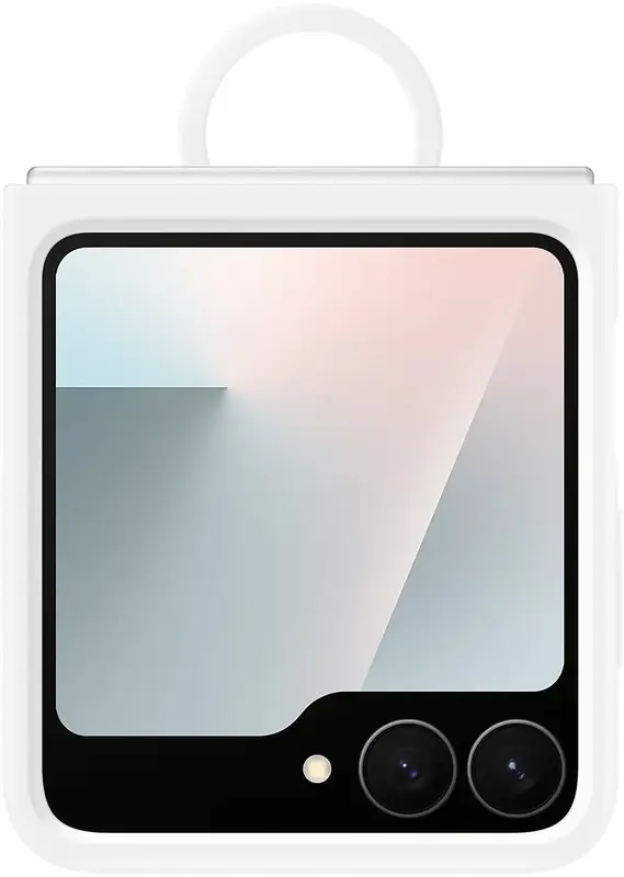 Чохол для Samsung Flip 7 FE Silicone Case White (EF-PF741TWEGUA) - фото - №0