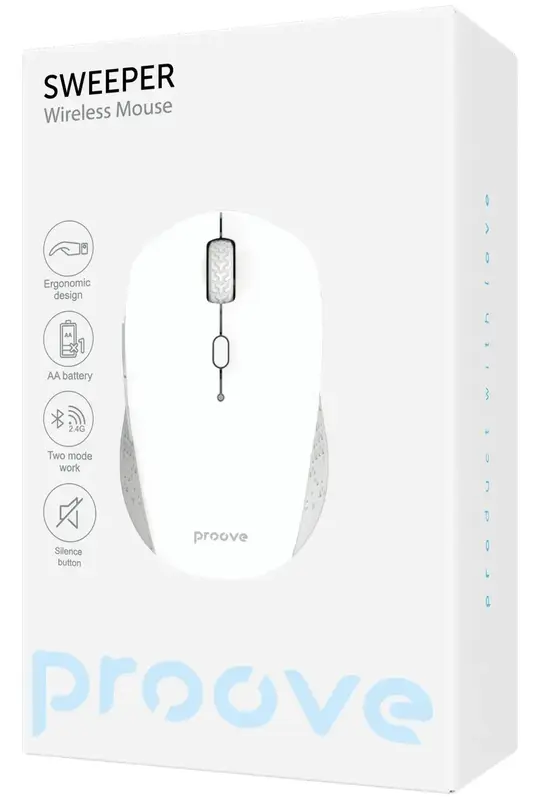 Миша Proove Sweeper White - фото - №3