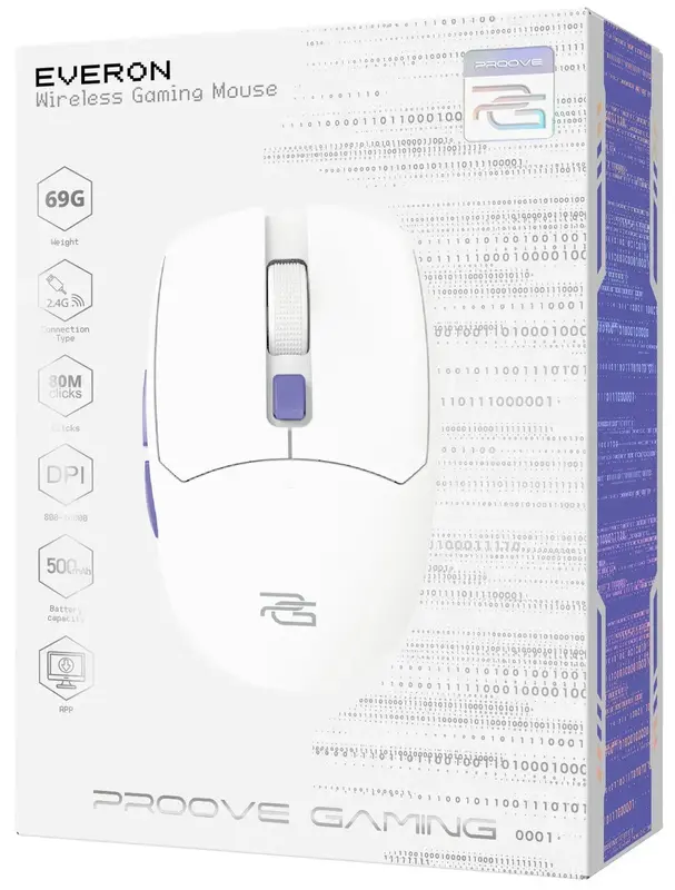 Ігрова миша Proove Gaming Everon White - фото - №4