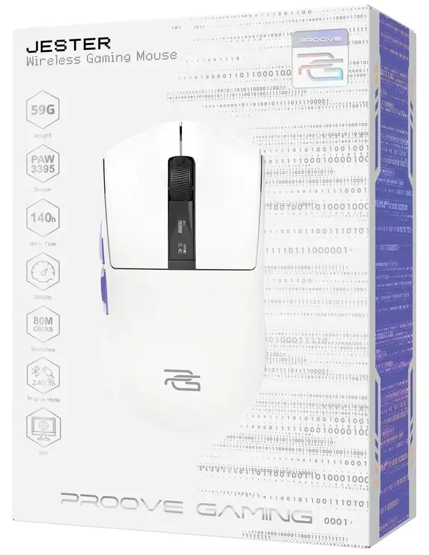 Ігрова миша Proove Gaming Jester 8K White - фото - №10