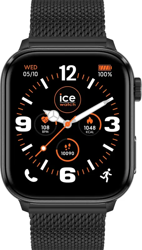Смарт-годинник Ice-Watch ICE smart 3.0 Rectangular 1.78 Black Milanese 024300 - фото - №3