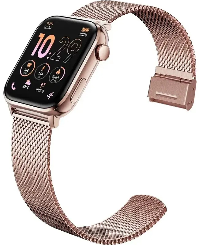 Смарт-годинник Ice-Watch ICE smart 3.0 Rectangular 1.78 Rose-Gold Milanese 024304 - фото - №2