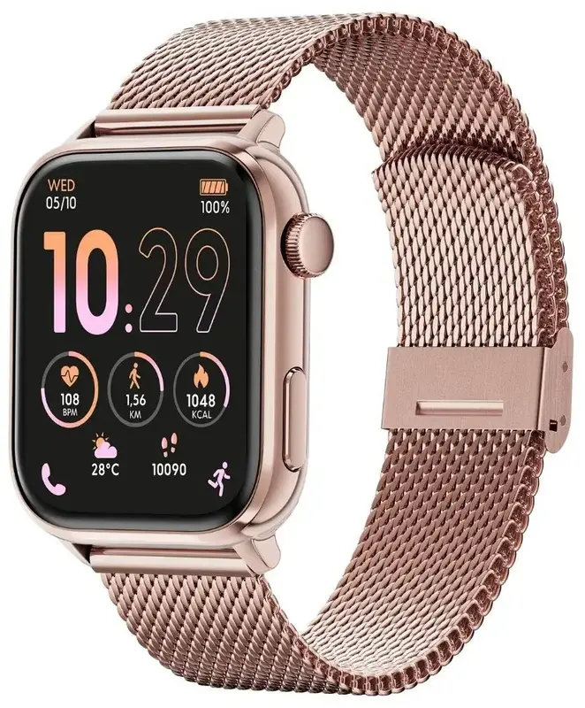 Смарт-годинник Ice-Watch ICE smart 3.0 Rectangular 1.78 Rose-Gold Milanese 024304 - фото - №0