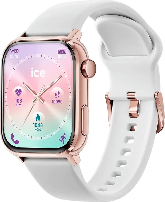 Смарт-годинник Ice-Watch ICE smart 3.0 Rectangular 1.78 Rose-Gold White 024302 - фото - №0