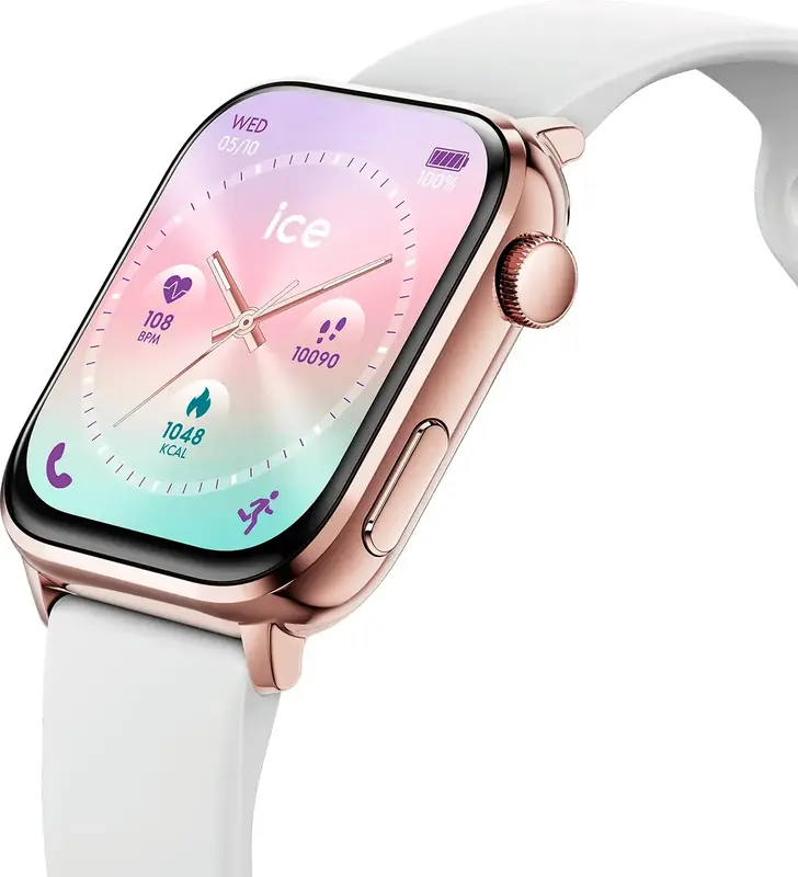 Смарт-годинник Ice-Watch ICE smart 3.0 Rectangular 1.78 Rose-Gold White 024302 - фото - №2
