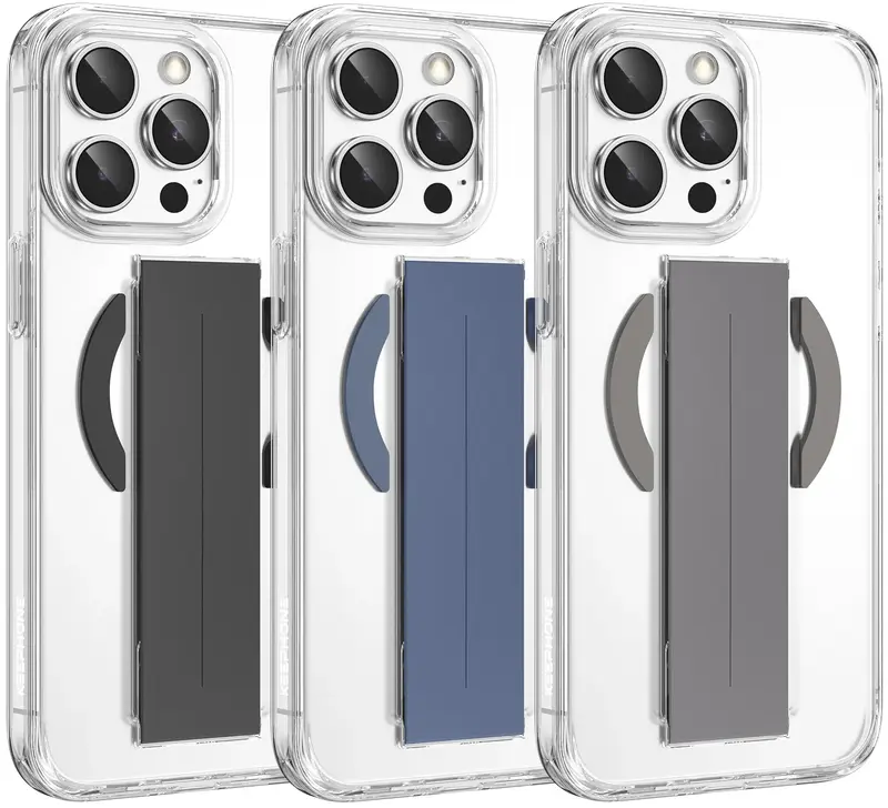 Чохол для iPhone 15 Pro Keephone MagGrip MagSafe Case Black (KPMAGS15PBK) - фото - №1