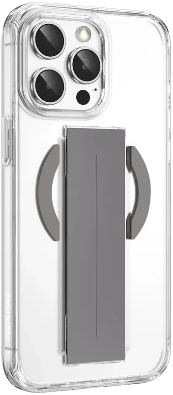 Чохол для iPhone 15 Pro Keephone MagGrip MagSafe Case Titanium (KPMAGS15PTGY) - фото - №0