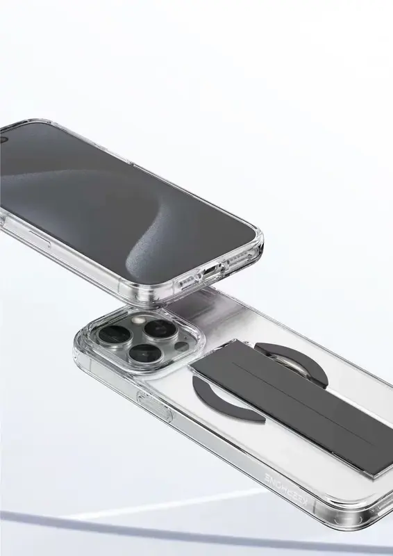 Чохол для iPhone 15 Pro Keephone MagGrip MagSafe Case Titanium (KPMAGS15PTGY) - фото - №2