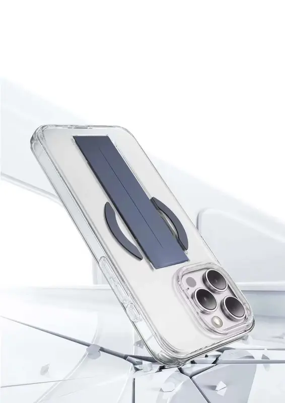 Чохол для iPhone 15 Pro Keephone MagGrip MagSafe Case Titanium (KPMAGS15PTGY) - фото - №3