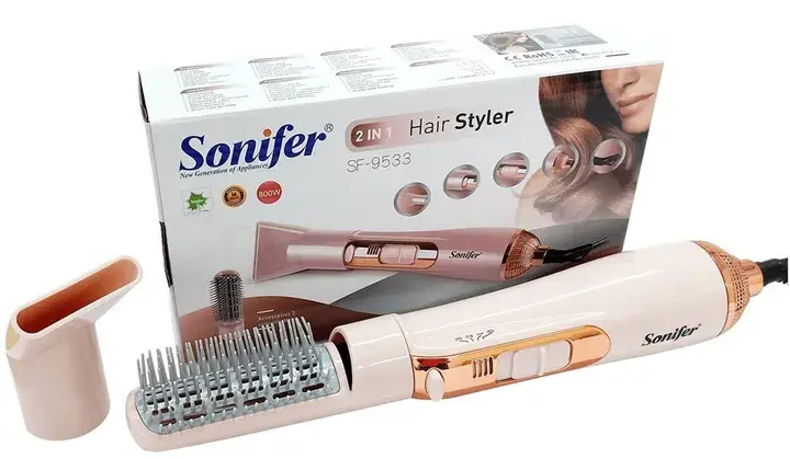 Фен-щітка Sonifer SF-9533 - фото - №2
