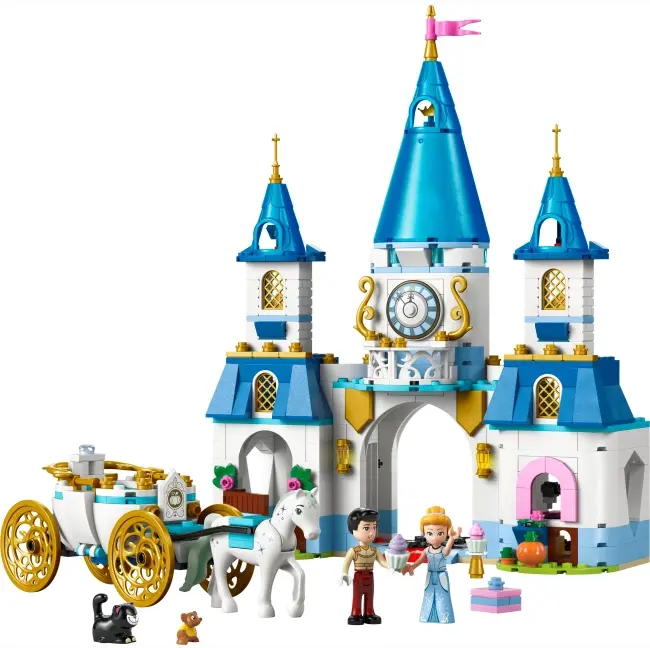 Конструктор LEGO Disney Princess Замок Попелюшки й карета, 43275 - фото - №5
