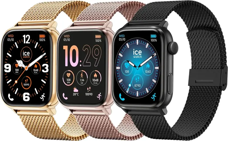 Смарт-годинник Ice-Watch ICE smart 3.0 Rectangular 1.78 Black Milanese 024300 - фото - №4