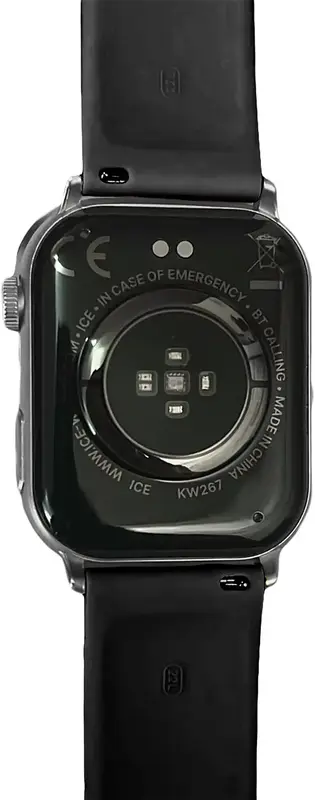 Смарт-годинник Ice-Watch ICE smart 3.0 Rectangular 1.78 Silver Black 024301 - фото - №4