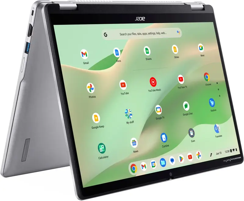 Ноутбук Acer Chromebook Spin CP314-2HN Pure Silver (NX.KYJEU.001) - фото - №1