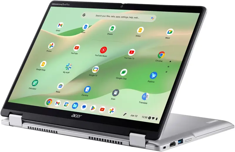 Ноутбук Acer Chromebook Spin CP314-2HN Pure Silver (NX.KYJEU.001) - фото - №6