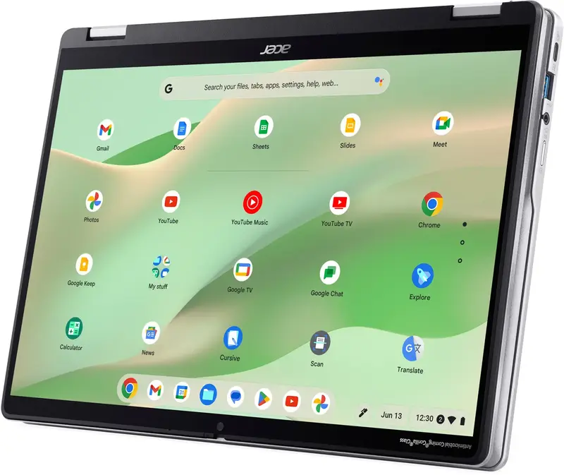 Ноутбук Acer Chromebook Spin CP314-2HN Pure Silver (NX.KYJEU.001) - фото - №5