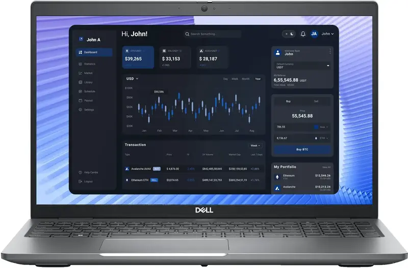 Ноутбук Dell Precision 15 3590 Titan Gray (210-BLMZ-2406MPR) - фото - №0