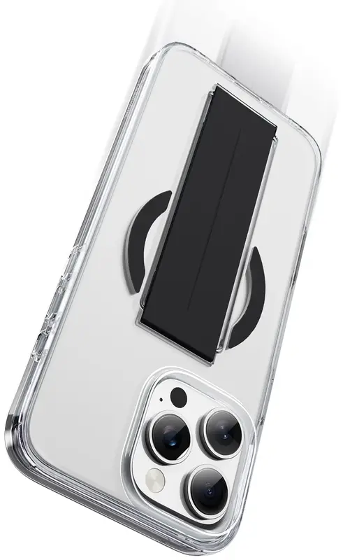 Чохол для iPhone 16 Pro Max Keephone MagGrip MagSafe Case Black (KPMAGS16PMBK) - фото - №4