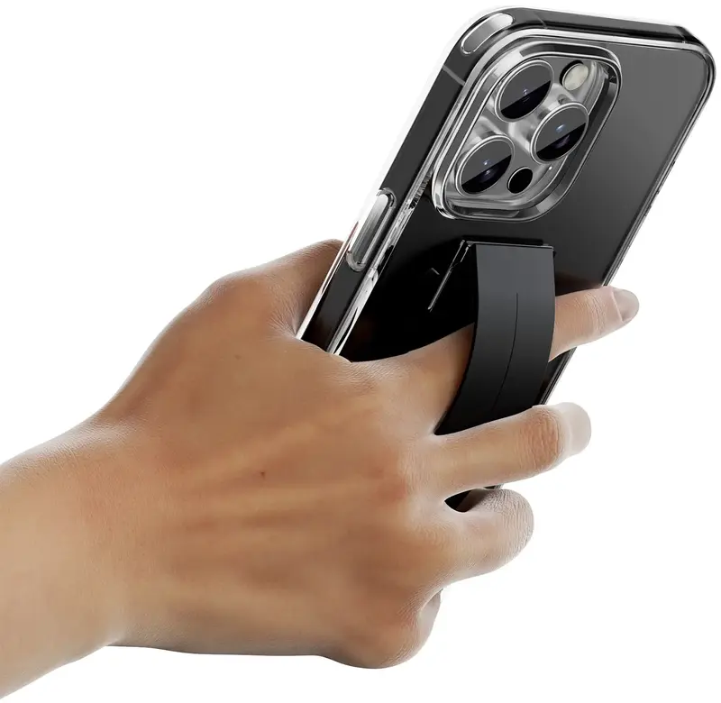 Чохол для iPhone 16 Pro Max Keephone MagGrip MagSafe Case Black (KPMAGS16PMBK) - фото - №6