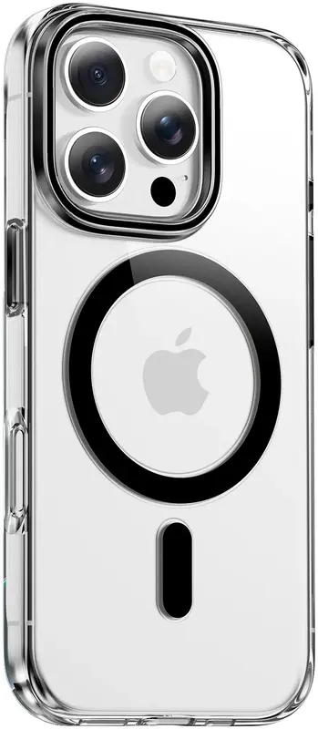 Чохол Keephone Aurora MagSafe Case для 16 Pro Black (KPAUR16PBK) - фото - №0