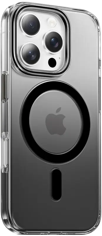 Чохол Keephone Aurora Pro MagSafe Case для 16 Pro Black (KPAUP16PBK) - фото - №0