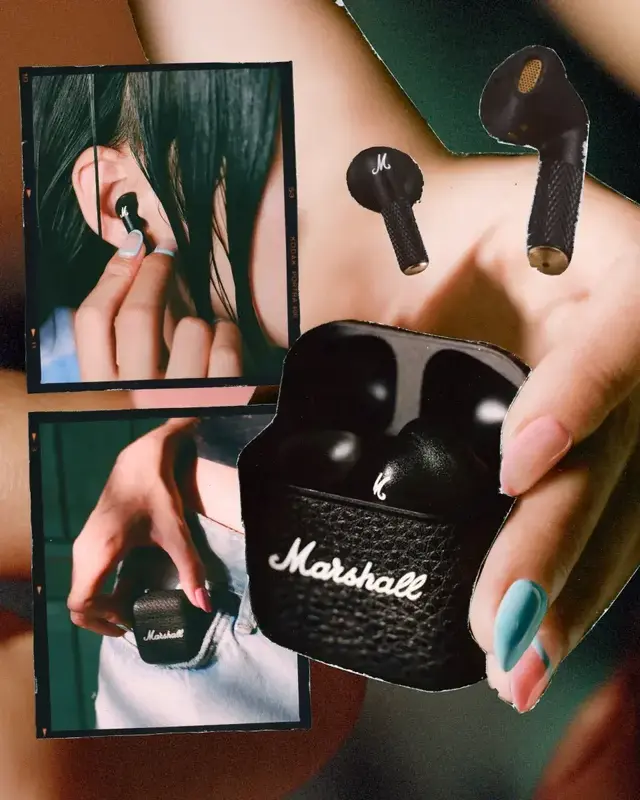 Наушники Marshall Minor IV Cream - фото - №12
