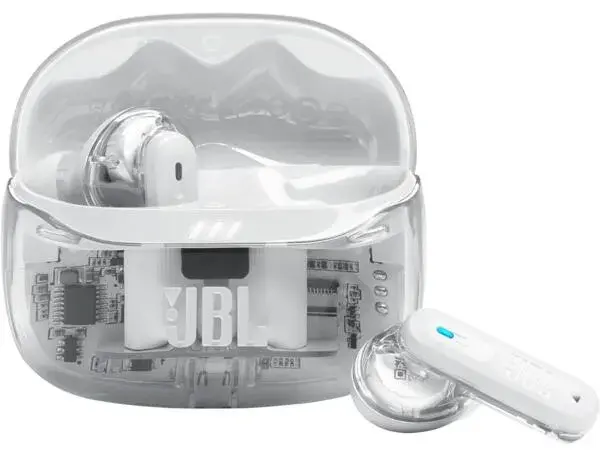 Навушники JBL Tune Beam 2 Прозоро білі - фото - №0