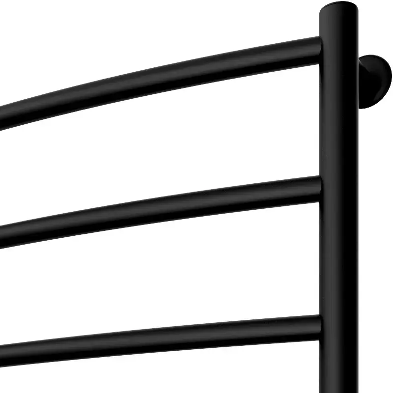 Рушникосушка MARIO водяна Класік, чорний матовий (1.1.0107.01.BM) - фото - №3