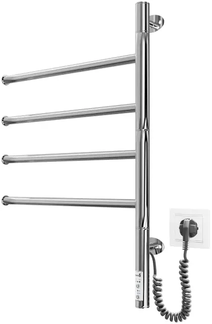 Рушникосушка MARIO електрична Веєр-І, хром (2.3.0407.11.P) - фото - №0