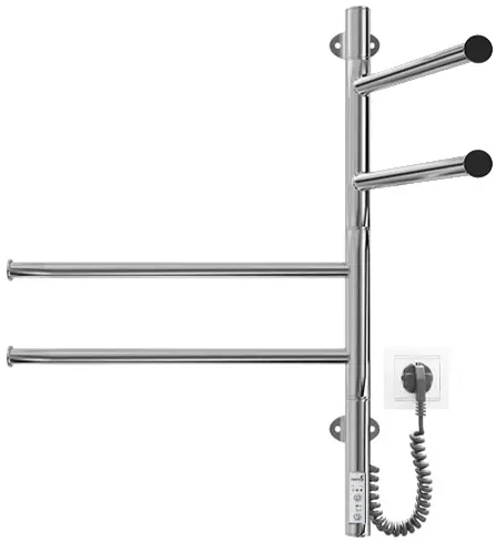 Рушникосушка MARIO електрична Веєр-І, хром (2.3.0407.11.P) - фото - №3