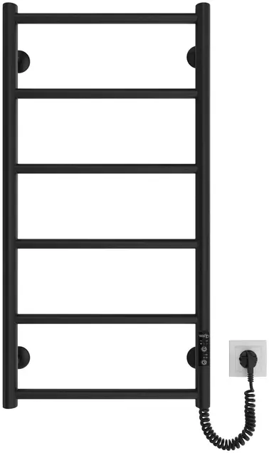 Рушникосушка MARIO електрична Класік F НР-I, чорний матовий (2.3.0702.10.BM) - фото - №1