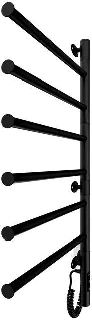 Рушникосушка MARIO електрична Веєр-І, чорний матовий (2.3.0408.11.BM) - фото - №2