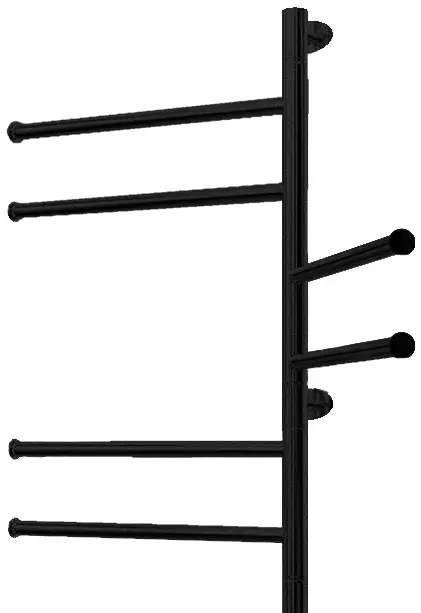 Рушникосушка MARIO електрична Веєр-І, чорний матовий (2.3.0408.11.BM) - фото - №5