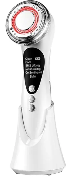 Прилад для ліфтингу AIMED Skin RF Lifting EMS+LED білий - фото - №0