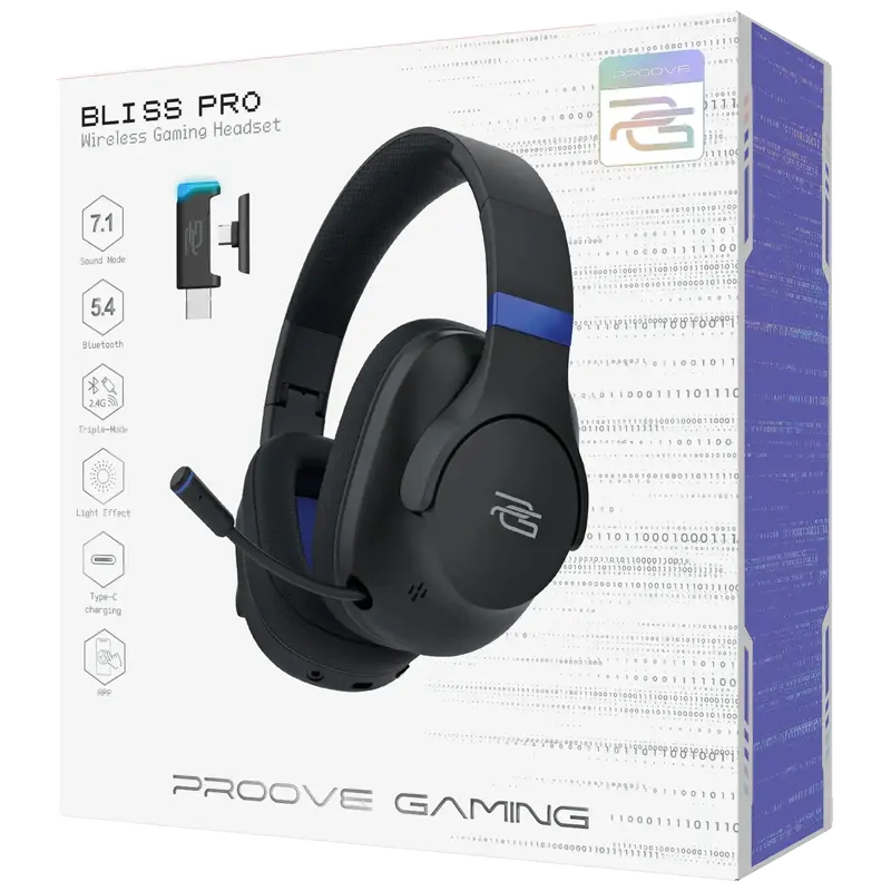 Бездротова ігрова гарнітура Proove Gaming Bliss Pro - фото - №3