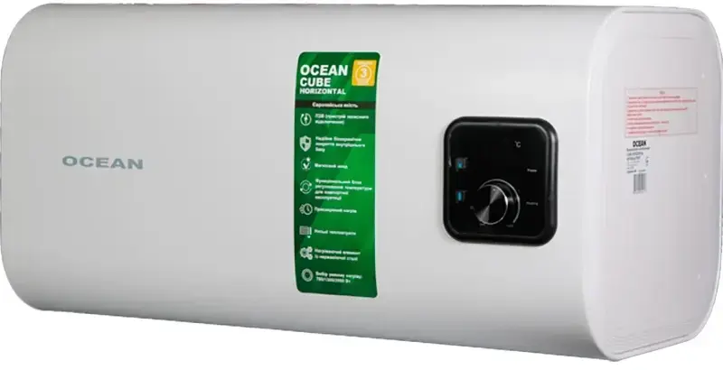 Водонагрівач OCEAN CUBE-Horizontal RZF80D-4, ET+WT (мокрий тен) 80л RZF80D-4 ET+WT - фото - №4