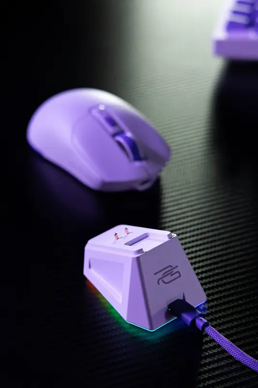 Ігрова миша Proove Gaming Rate Pro with Charging Dock White - фото - №8