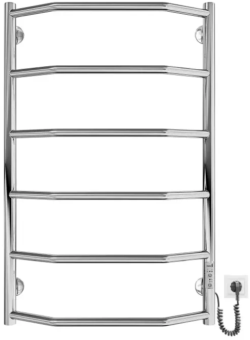 Рушникосушка MARIO електрична Трапеція НР-І, хром (2.3.2815.10.P) - фото - №1