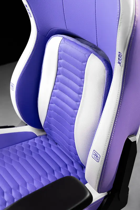 Ігрове крісло Proove Gaming Geek white purple - фото - №8