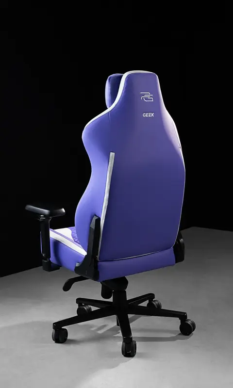 Ігрове крісло Proove Gaming Geek white purple - фото - №10