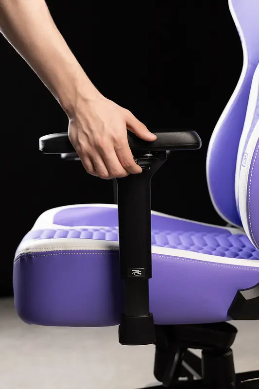 Ігрове крісло Proove Gaming Geek white purple - фото - №11